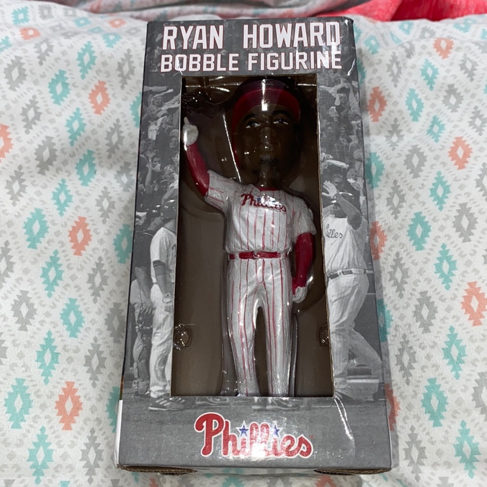 - Baseball Bobblehead, Ryan Howard 2019 collector